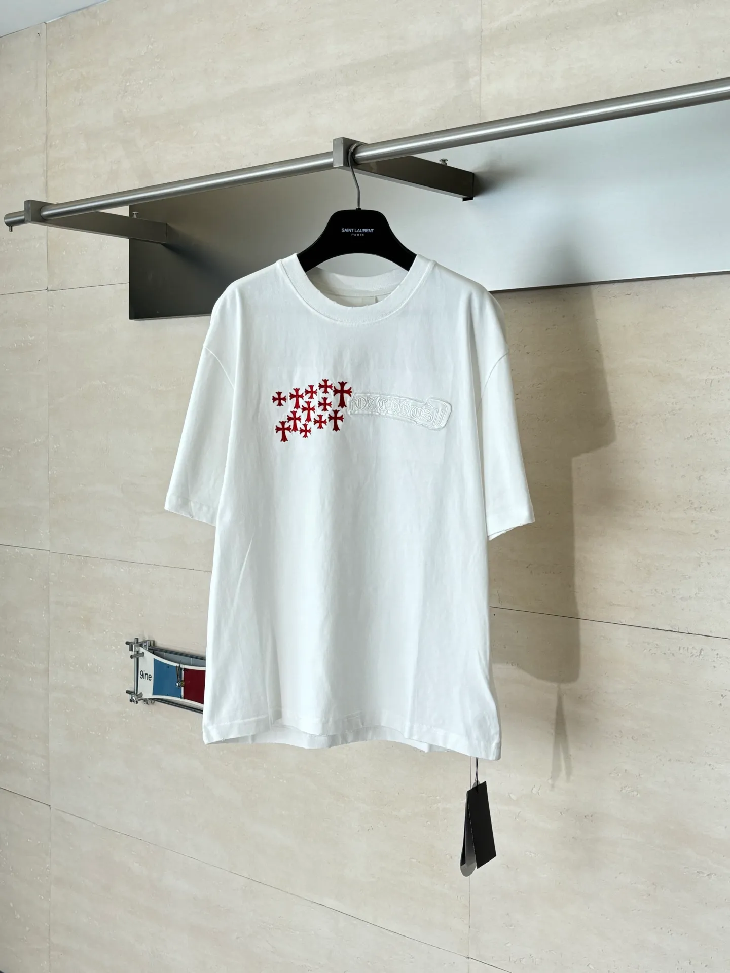 Chrome Heart T ， 、 、 ， ， Red ， ， ， 、 ， Authentic Size：S/M/L/XL